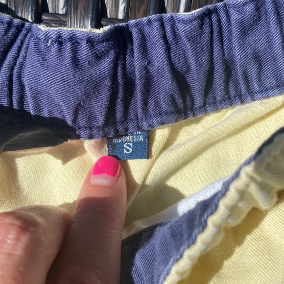 Hot boy summer Polo by Ralph Lauren yellow mens size small yellow shorts - Picture 4 of 6